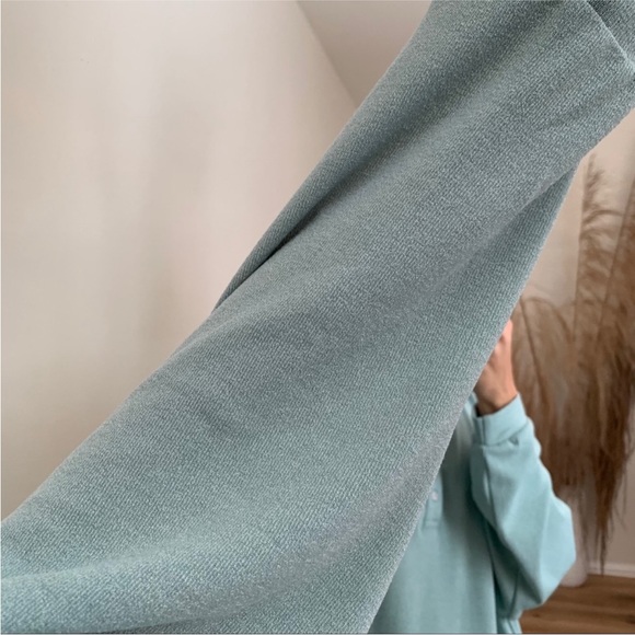 | skyline 1/4 button long sleeve button top • s/m | - Picture 6 of 6